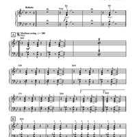 Second Line (Joe Avery Blues) - Piano
