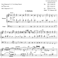 Sinfonia, Chorale and Variation from Cantata No. 4
