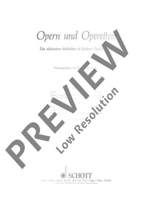 Operas and Operettas