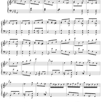 Sonata in G minor - K476/P427/L340