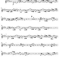 "Wenn Sorgen auf mich dringen", Duet, No. 5 from Cantata No. 3: "Ach Gott, wie manches Herzeleid" - Violin