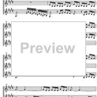 Three Part Sinfonia No.15 BWV 801 b minor - Score
