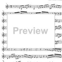 Three Part Sinfonia No. 2 BWV 788 c minor - B-flat Clarinet 2