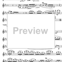 Advanced 1/1 - Variations on a theme by Paganini - Clarinet