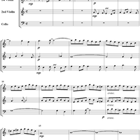 Fugue for String Trio 1 - Score