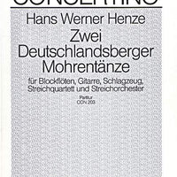 2 Deutschlandsberger Mohrentänze - Score