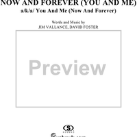 Now and Forever (You and Me)