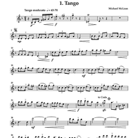 Tangos & More: Six Dances - Violin 1