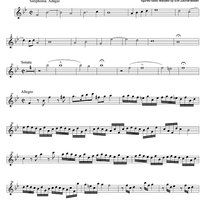Sonata a 4 - Violin