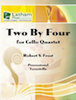 Two By Four for Cello Quartet - Cello 3