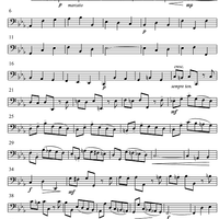 Prelude and Fugue No. 5 KV404A - Bassoon