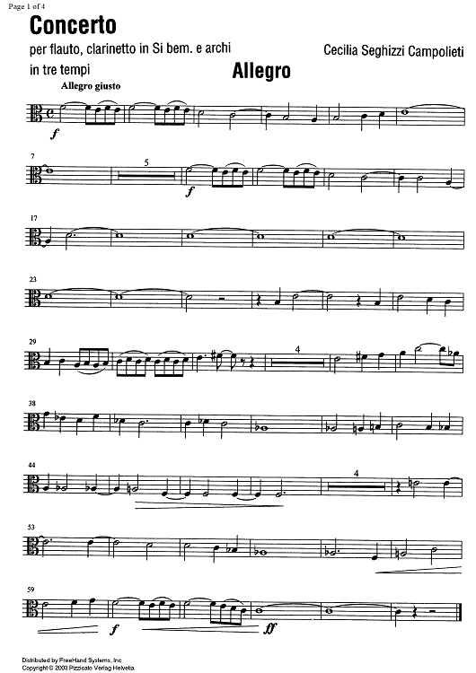 Concerto - Viola
