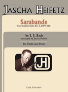 Sarabande - from English Suite No. 3, BWV 808