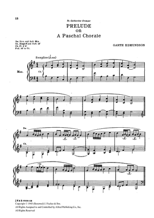 Prelude on A Paschal Chorale