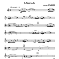Suite Espagnole - Violin 1