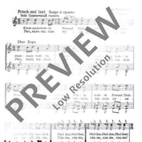 Unterschale - Choral Score