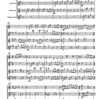 Bach and  Blues  3 - Score