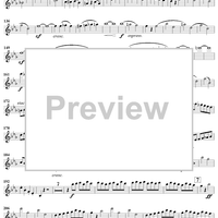 String Octet in E-flat Major, Op. 20 - Violin 1