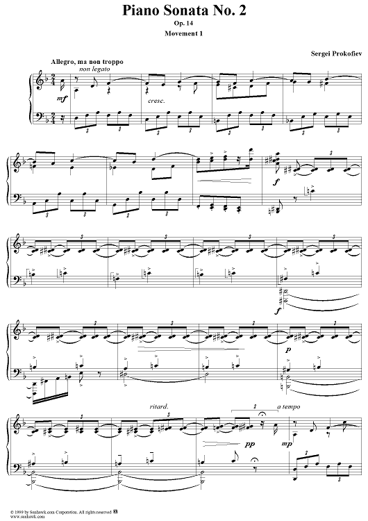 Op. 14, Movement 1