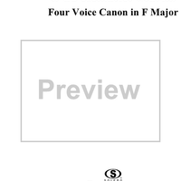 O du eselhafter Martin, four voice canon in F Major, K560
