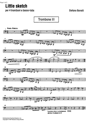 Little sketch - Trombone 4