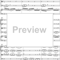 Clavier Concerto No. 7 in G Minor, BWV1058 Mvmt. 3 - Score