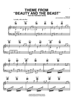 Theme From 'Beauty And The Beast'