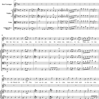 "Brüder, lasst uns lustig sein", No. 1 from "Zaide", Act 1, K336b (K344) - Full Score