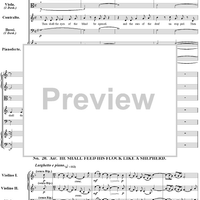 Messiah, no. 19: Then shall the eyes of the blind be opened - Full Score