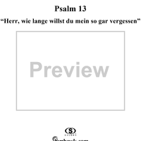 Psalm 13, Op.27