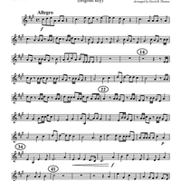 Hallelujah Chorus - Horn in F (plus optional part for Trombone)