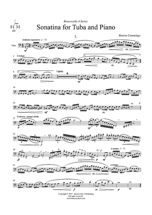 Sonatina for Tuba and Piano - Tuba