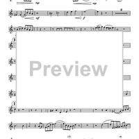 Fugue 5, BWV 537  (originally in C min) - Trumpet 2 in Bb