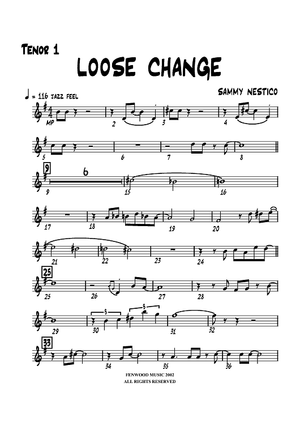 Loose Change - Tenor Sax 1