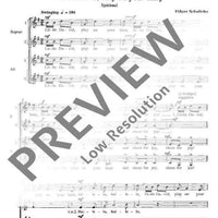 3 Negro-Songs - Choral Score