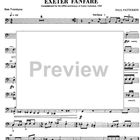 Fanfares for Great Occasions - Bass Trombone