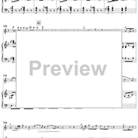Nachtlager in Granada, Overture - Piano Score