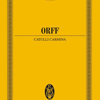 Catulli Carmina - Full Score