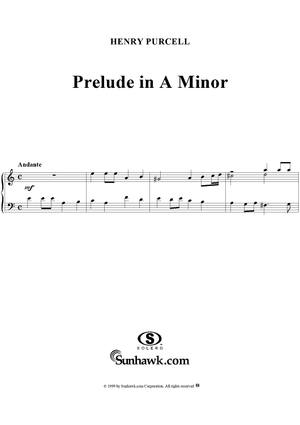 Prelude in A Minor