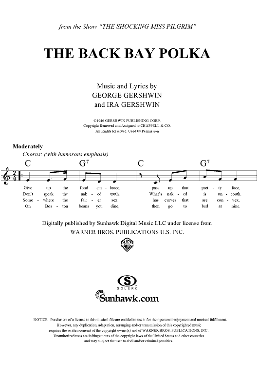 The Back Bay Polka