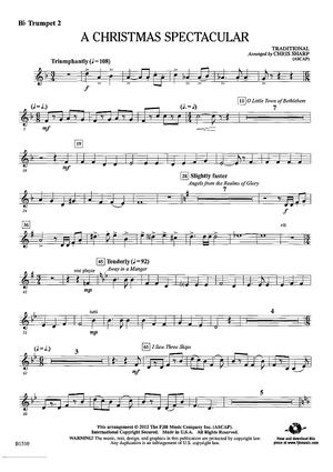 A Christmas Spectacular - Bb Trumpet 2