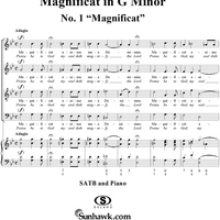 Magnificat in G Minor: No. 1