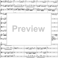 Clavier Concerto No. 1 in D Minor, Movement 3 (BWV 1052) - Score