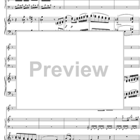 Concerto C Major KV299 - Score