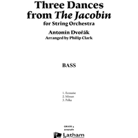Three Dances from The Jacobin - Bass