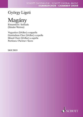 Magány - Choral Score