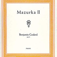 Mazurka II B-flat major in B flat major