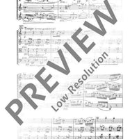 Quartet - Score