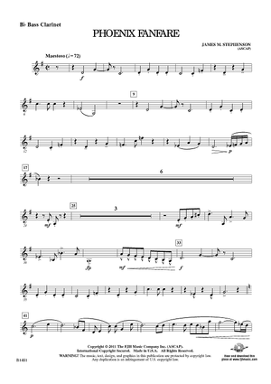 Phoenix Fanfare - Bb Bass Clarinet