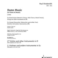 Dame Music - Second Violins And Other Instruments (alto Saxo...